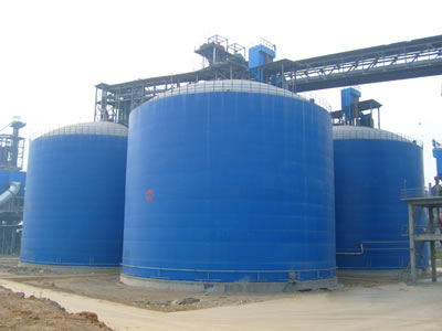 彭山水泥钢板库改造